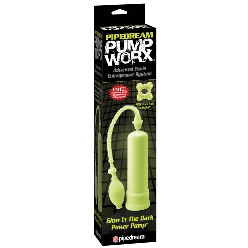 Помпа мужская светящаяся в темноте Glow in the Dark Power Pump