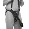 Страпон система с насадкой фаллосом 12 Hollow Strap-On Suspender System