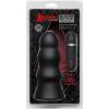 Анальная пробка с вибрацией Kink Vibrating Silicone Butt Plug