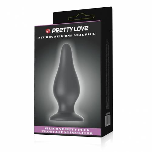 Анальная пробка среднего размера PrettyLove Sturdy Anal Plug