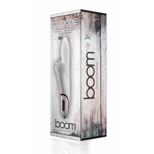 Вибратор BOOM Cyclone White