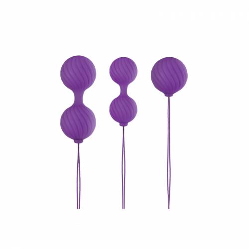 Набор вагинальных шариков Luxe - O' - Weighted Kegel Balls - Purple