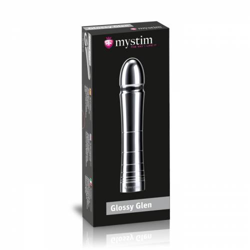 Фаллоимитатор электростимулятор Mystim Glossy Glen Dildo (Mystim-Roundplug)