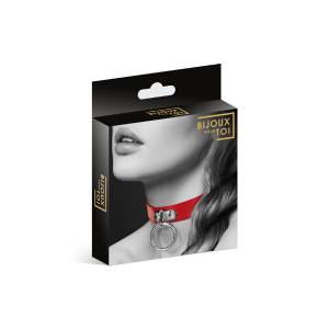 Чокер с кольцом COLLIER FETISH ROUGE