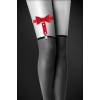 Гартер Bijoux Pour Toi с бантиком красный GARTER WITH BOW RED