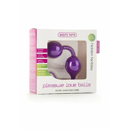 Шарики Pleasure Love Balls Purple