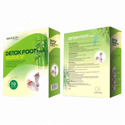 Пластырь для выведения токсинов DETOX FOOT