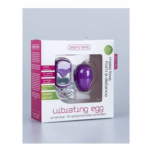 Виброяйцо 10 Speed Remote Purple Small