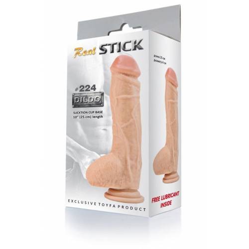 Фаллоимитатор RealStick #224 телесный 25 см