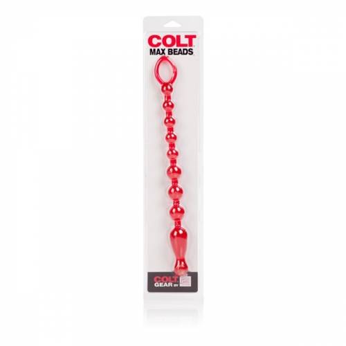 Анальный стимулятор Colt Max Beads Red