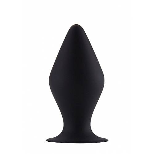 Анальная пробка Butt Plug with Suction Cup Medium - Black