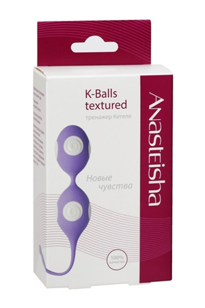 Тренажер Кегеля Anasteisha K-Balls textured, 78г