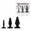 Набор анальных втулок Hustler Anal Training Kit, черный