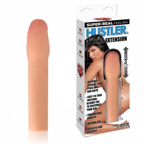 Насадка на член  Hustler 3" XXXtra Girth