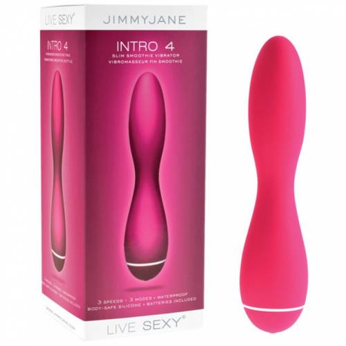 Стильный вибратор Intro 4 Smoothie Vibrator розовый