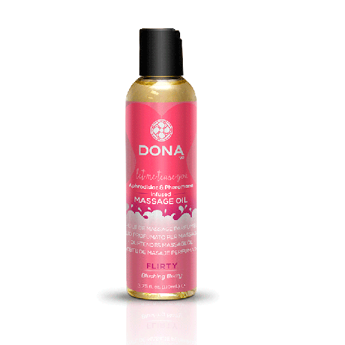 Массажное масло DONA Scented Massage Oil Flirty Aroma: Blushing Berry 125 мл