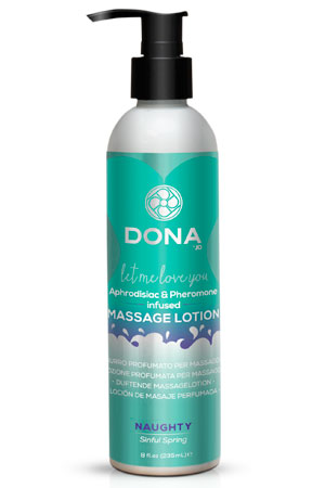 Увлажняющий лосьон для массажа DONA Massage Lotion Naughty Aroma: Sinful Spring 235 мл