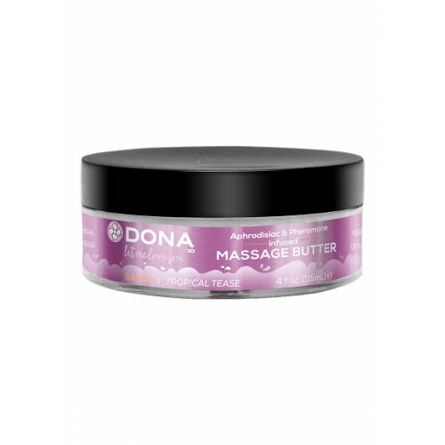 Увлажняющий крем-масло для массажа DONA Massage Butter Sassy Aroma: Tropical Tease 115 мл