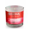 Вкусовая массажная свеча DONA Kissable Massage Candle Strawberry Souffle 135 г