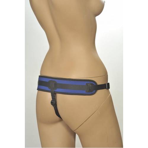 Трусики Kanikule Strap-on Harness vac-u-lock Anatomic Thong черно-синий