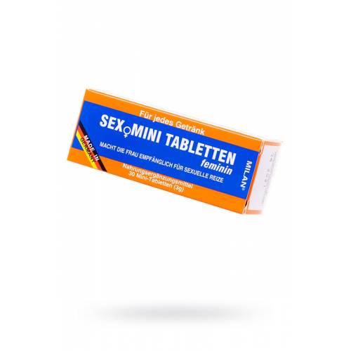 Таблетки возбуждающие Milan Sex-Mini-Tabletten-feminin для женщин, 30 шт