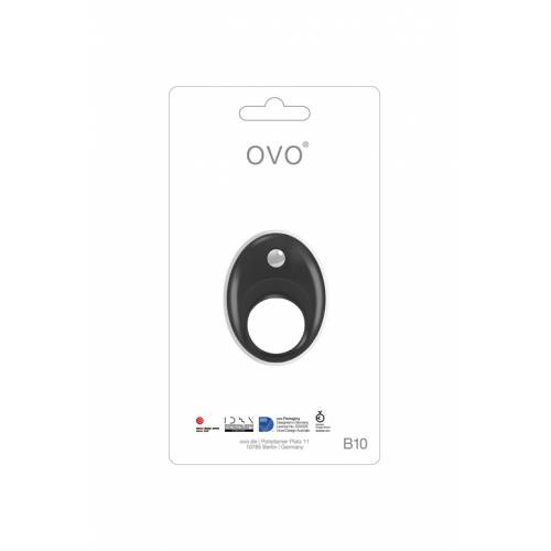 Вибромассажер B10 VIBRATING RING BLACK