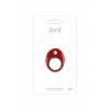 Эрекционное вибро-кольцо OVO B11 VIBRATING RING RED