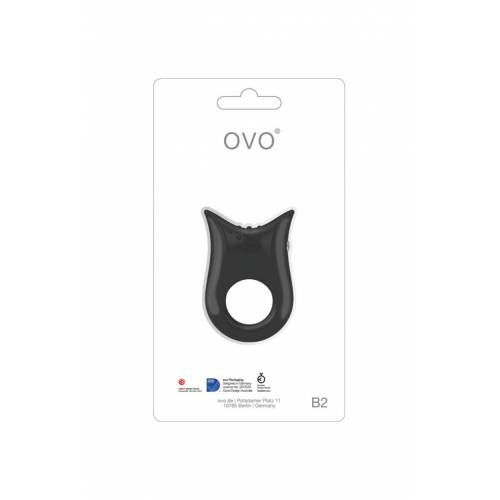 Вибромассажер B2 VIBRATING RING BLACK