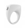 Эрекционное вибро-кольцо OVO B6 VIBRATING RING WHITE