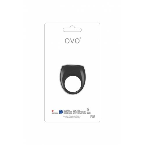 Вибромассажер B6 VIBRATING RING BLACK