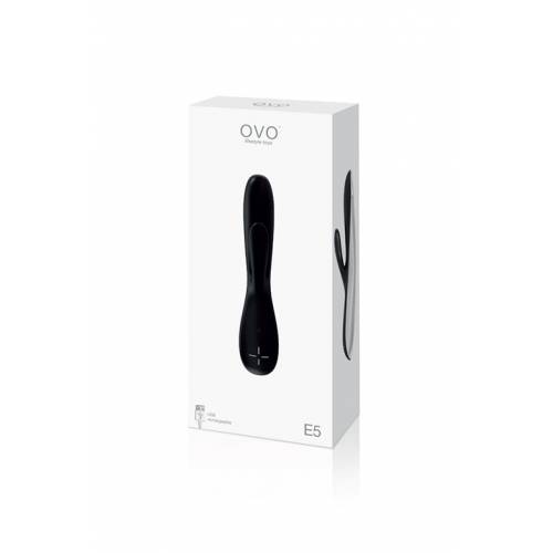 Вибратор перезаряжаемый E5 RECHARGEABLE VIBRATOR BLACK