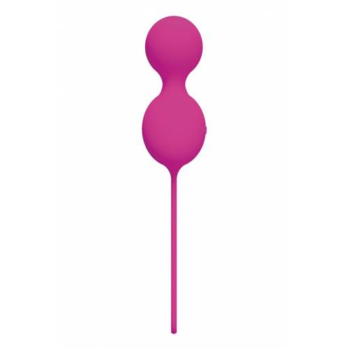 Вагинальные шарики из силикона OVO L3 LOVE BALL FUCHSIA