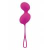 Вагинальные шарики из силикона OVO L3 LOVE BALL FUCHSIA