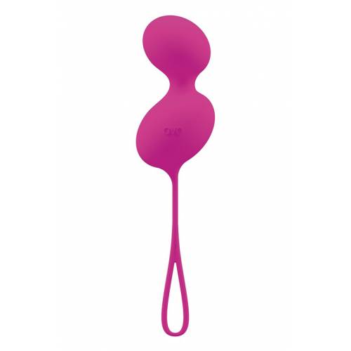 Вагинальные шарики из силикона OVO L3 LOVE BALL FUCHSIA