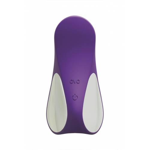 Вибромассажер для прелюдии перезаряжаемый OVO S3 RECHARGEABLE LAY ON PURPLE