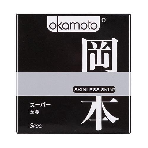 Презервативы OKAMOTO Skinless Skin Super с двойной смазкой и ароматом ванили №3