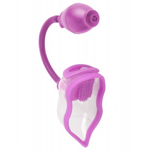 Вакуумная помпа Perfect Touch Vibrating Pussy Pump Purple