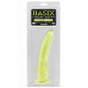Фаллоимитатор на присоске Basix Slim 7 светящийся в темноте