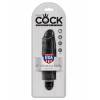 Вибратор PipeDream King Cock 6'' Vibrating Stiffy черный