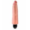 Вибратор PipeDream King Cock 8'' Vibrating Stiffy телесный