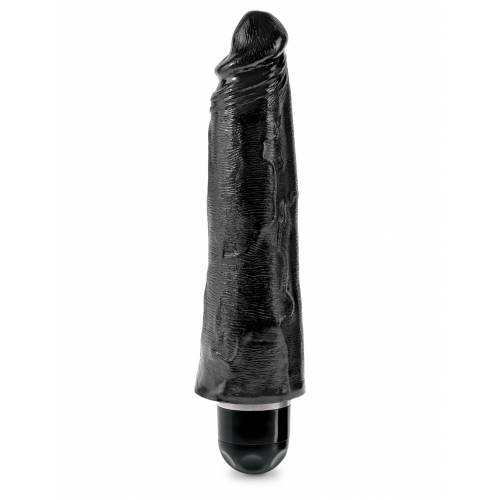 Вибратор PipeDream King Cock 8'' Vibrating Stiffy черный