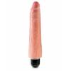 Вибратор PipeDream King Cock 9'' Vibrating Stiffy телесный