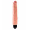 Вибратор PipeDream King Cock 10''Vibrating Stiffy телесный