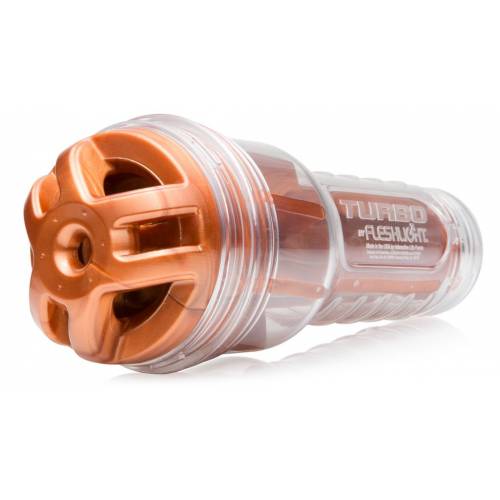 Мастурбатор цвета меди FLESHLIGHT TURBO IGNITION