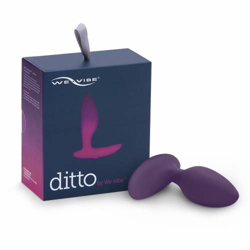 Анальная вибровтулка WE-VIBE Ditto фиолетовая