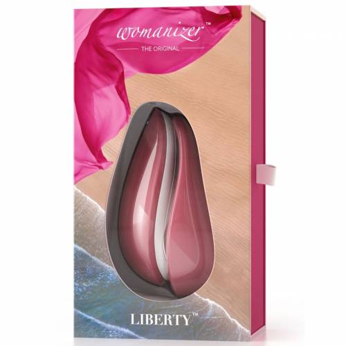 Бесконтактный клиторальный стимулятор Womanizer Liberty розовый