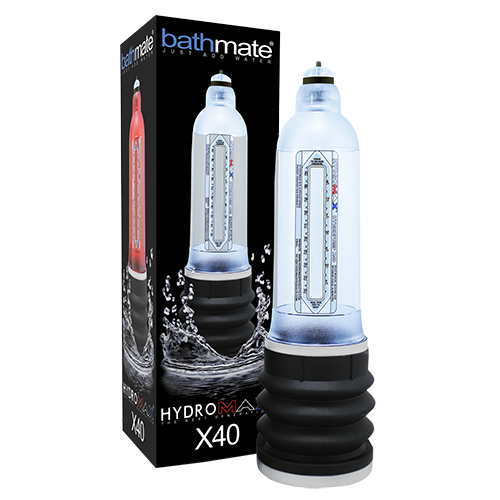 Гидропомпа Bathmate HYDROMAX X40 CRYSTAL прозрачная