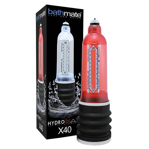 Гидропомпа Bathmate HYDROMAX X40 BRILLIANT красная