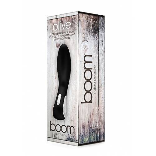 Вибратор BOOM Olive Black