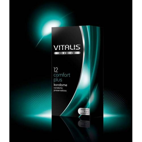 Презервативы VITALIS №12 Comfort+ анатомической формы